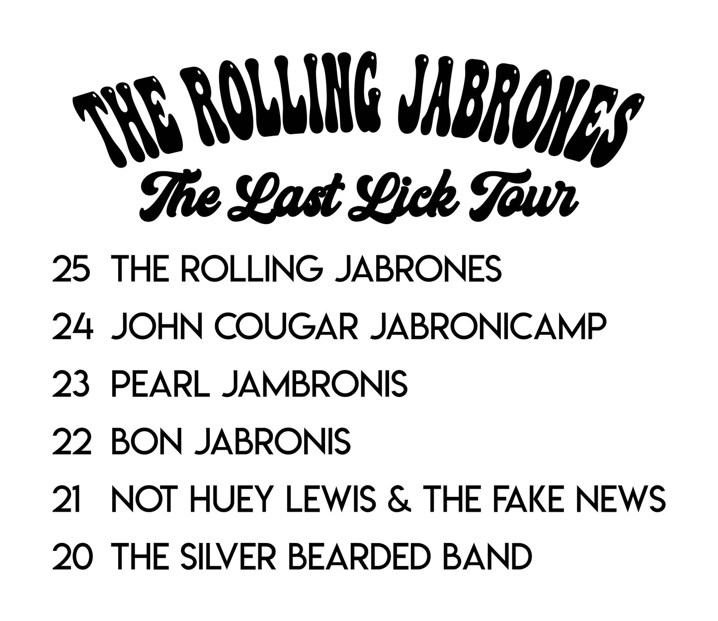 The Rolling Jabrones