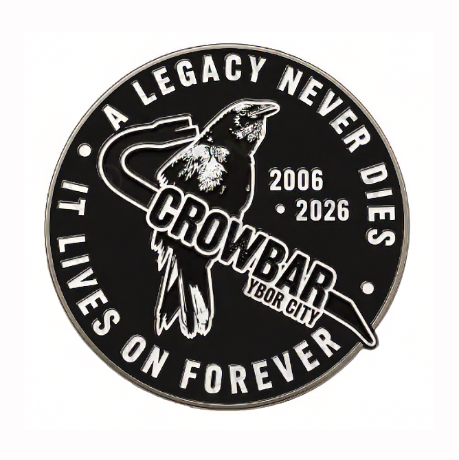 Crowbar Legacy Lapel Pin